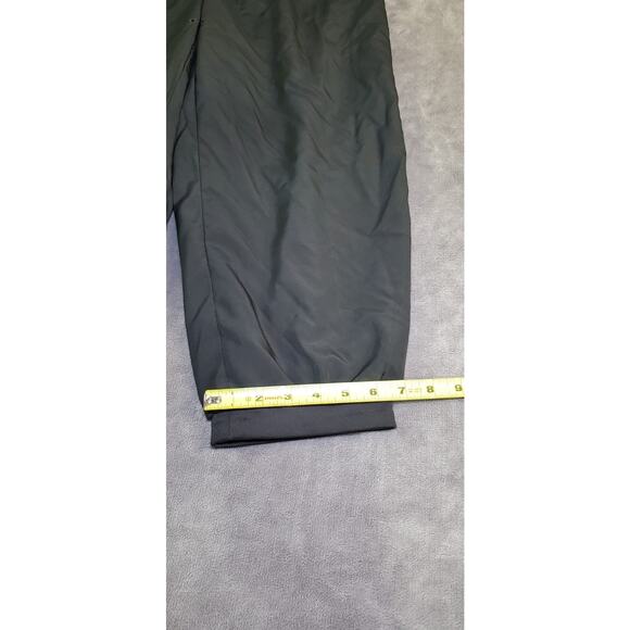Nike Size S Womens Black Athletic DriFit Performance Jogger Capri Pants mesh C27 - Picture 3 of 10